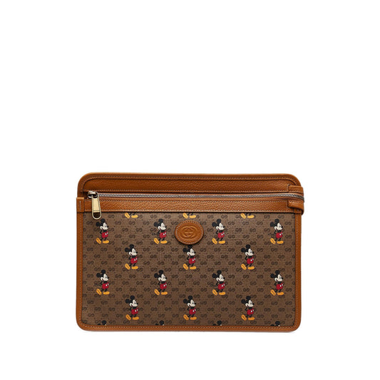 Gucci Micro GG Mickey Mouse Pouch (SHG-Ko1f35)