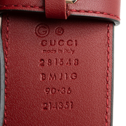 Gucci Microguccissima Belt - Size 36 / 90 (SHF-21578)