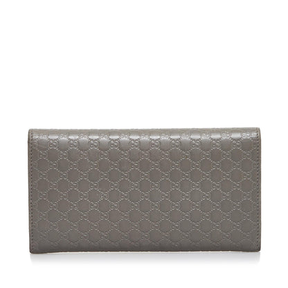 Gucci Microguccissima Continental Flap Wallet (SHG-j4AHK5)
