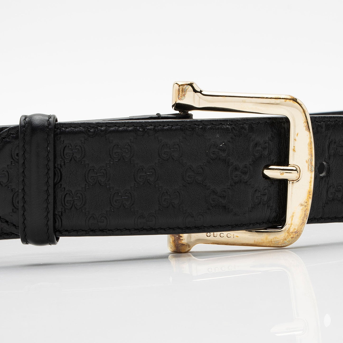 Gucci Microguccissima Leather Belt - Size 38 / 95 (SHF-fdWcTc)