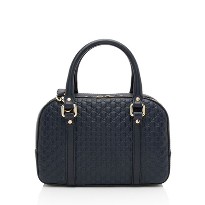 Gucci Microguccissima Leather Bree Mini Satchel (SHF-LpBUTe)