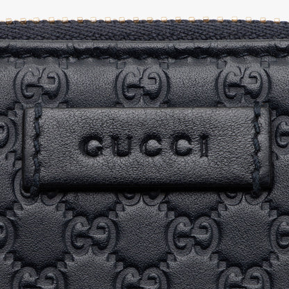 Gucci Microguccissima Leather Compact Zip Around Wallet (SHF-0RgGLi)