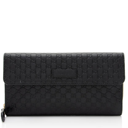 Gucci Microguccissima Leather Continental Flap Wallet (SHF-G2wwZB)