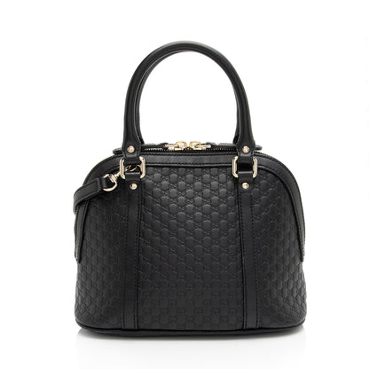 Gucci Microguccissima Leather Dome Small Satchel (SHF-wphdwX)
