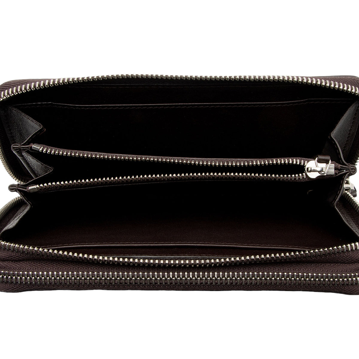 Gucci Microguccissima Leather Double Zip Around Large Organizer Wallet (SHF-EIQfg7)