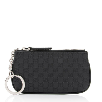 Gucci Microguccissima Leather Key Pouch (SHF-Mp39wT)