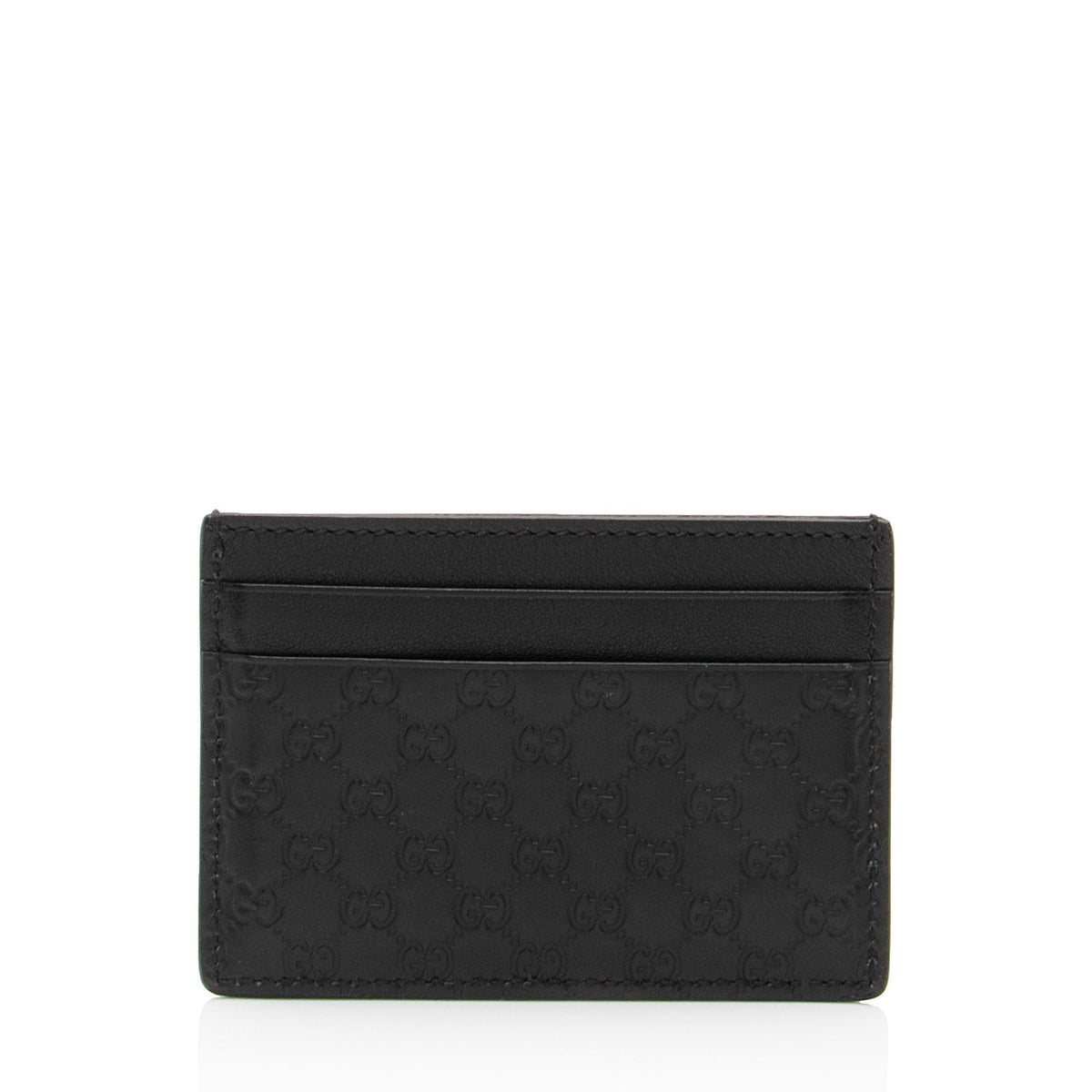 Gucci Microguccissima Leather Signature Card Case (SHF-u5SiRO)