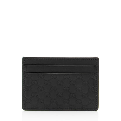 Gucci Microguccissima Leather Signature Card Case (SHF-u5SiRO)