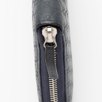 Gucci Microguccissima Leather Zip Around Large Organizer Wallet (SHF-YRyip2)