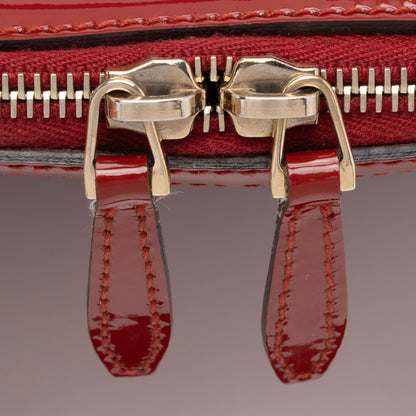 Gucci Microguccissima Patent Leather Nice Satchel (SHF-swAQdK)
