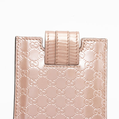 Gucci Microguccissima Patent Leather iPhone Case (SHF-0K23DY)