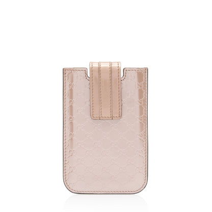 Gucci Microguccissima Patent Leather iPhone Case (SHF-0K23DY)