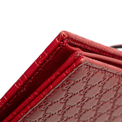 Gucci Microguccissima Wallet on Strap