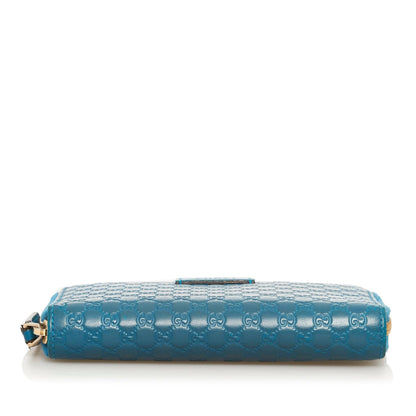 Gucci Microguccissima Zip Around Wallet (SHG-xf8E61)
