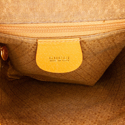 Gucci Mini Bamboo Leather Backpack (SHG-rseFEI)