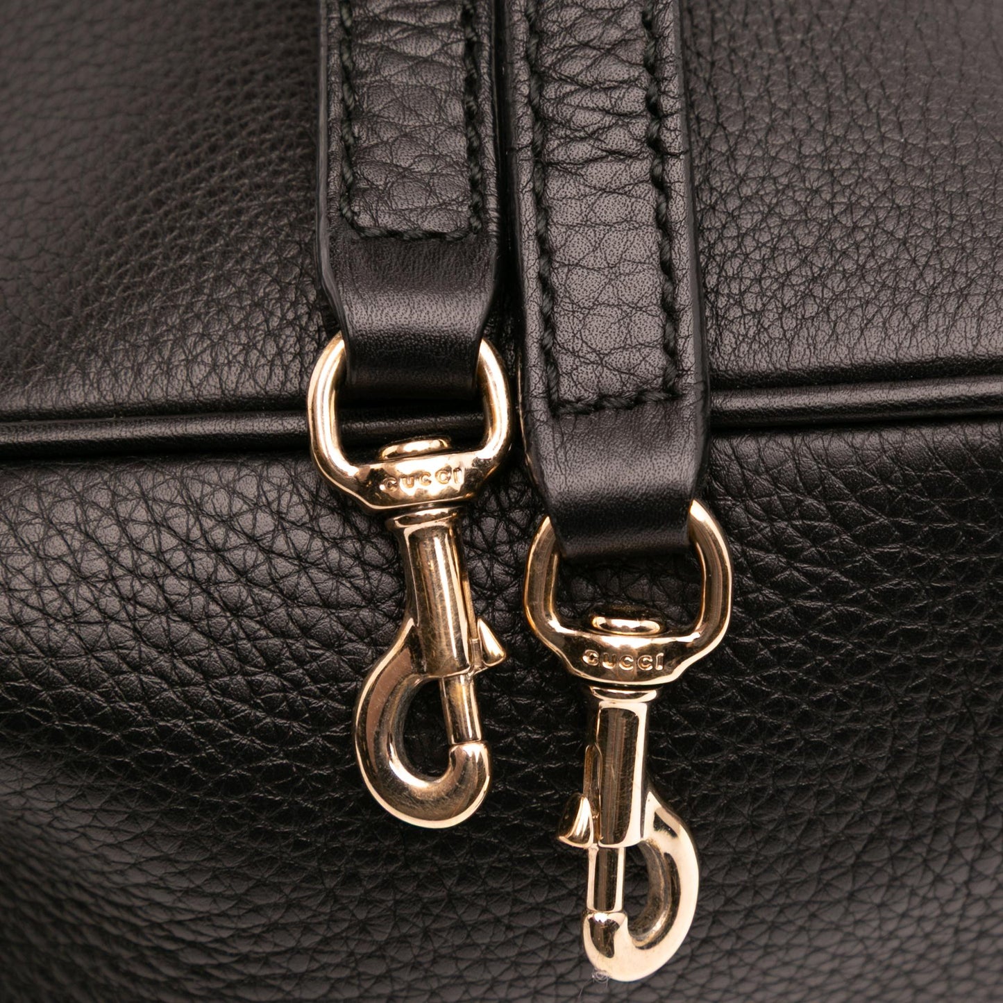Gucci Mini Calfskin Bamboo Shopper Satchel