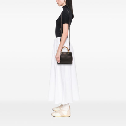 Gucci Mini Calfskin Bamboo Shopper Satchel