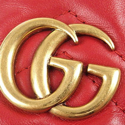 Gucci Mini GG Marmont Matelasse Bucket Bag (SHG-XIRopl)