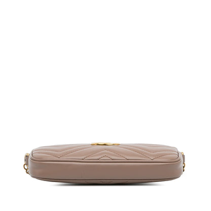 Gucci Mini GG Marmont Matelasse Crossbody (SHG-lhU1gO)