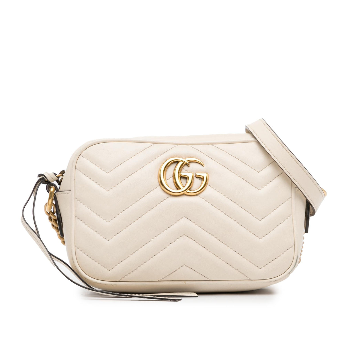 Gucci Mini GG Marmont Matelasse Crossbody (SHG-Zpsdpz)
