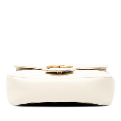 Gucci Mini GG Marmont Matelasse Leather Flap Crossbody