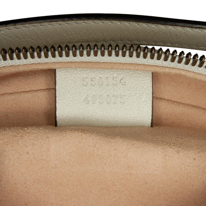 Gucci Mini GG Marmont Round Leather Crossbody Bag (SHG-Djif6j)