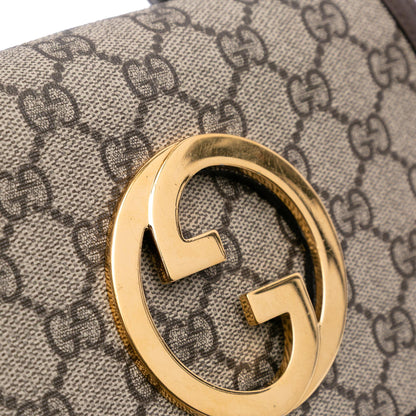 Gucci Mini GG Supreme Blondie Satchel