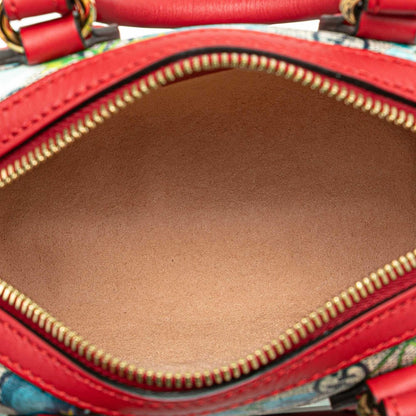 Gucci Mini GG Supreme Blooms Boston (SHG-HVA2nl)