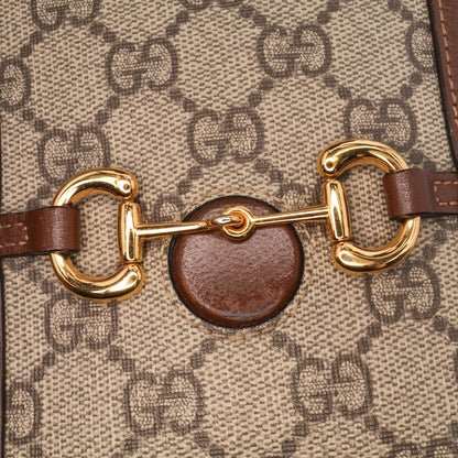 Gucci Mini GG Supreme Horsebit 1955 Crossbody