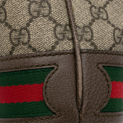 Gucci Mini GG Supreme Ophidia Bucket Bag (SHG-zGiwyY)