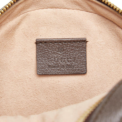 Gucci Mini GG Supreme Round Ophidia Crossbody (SHG-Q0Y51W)