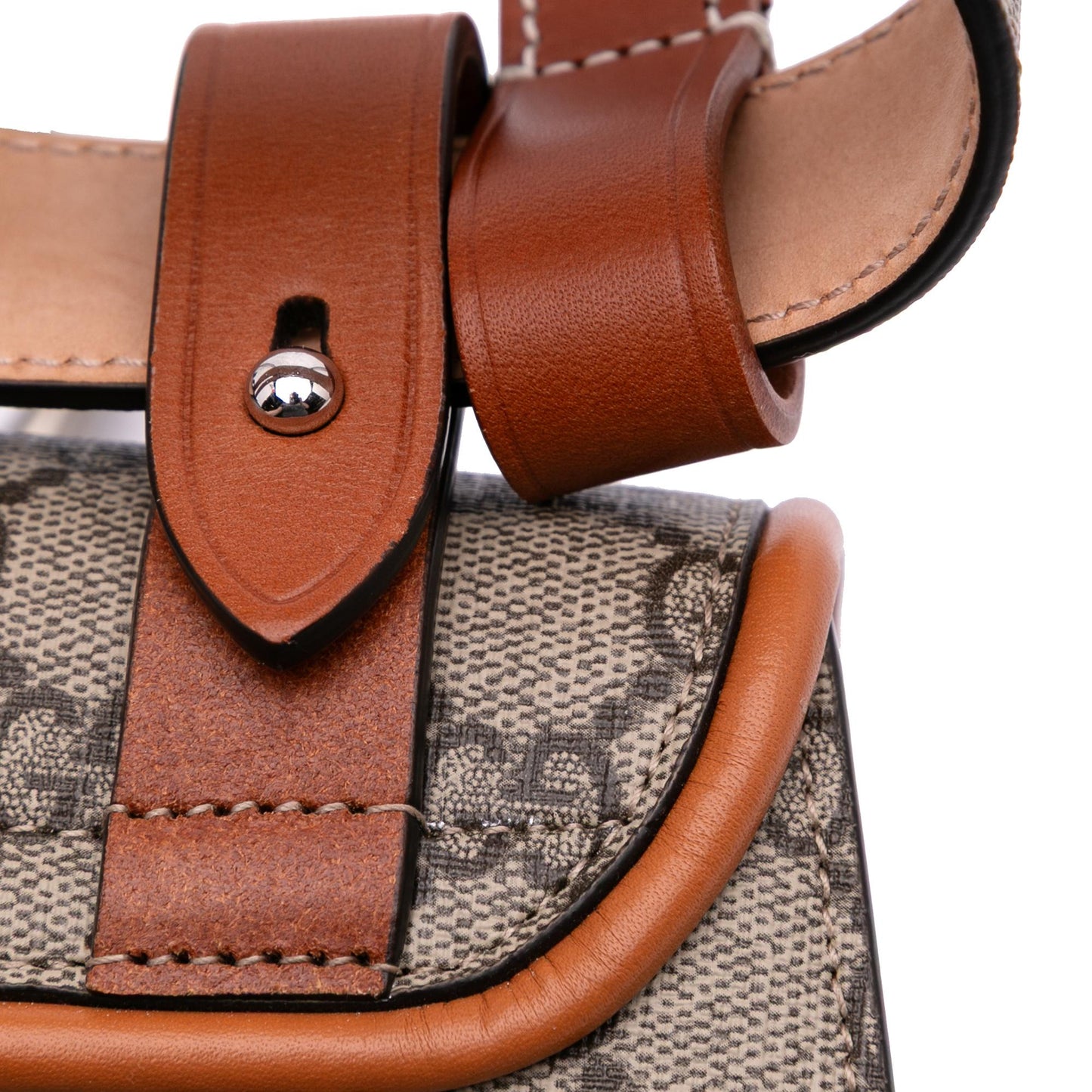 Gucci Mini GG Supreme Web Bamboo 1947 Belt Bag
