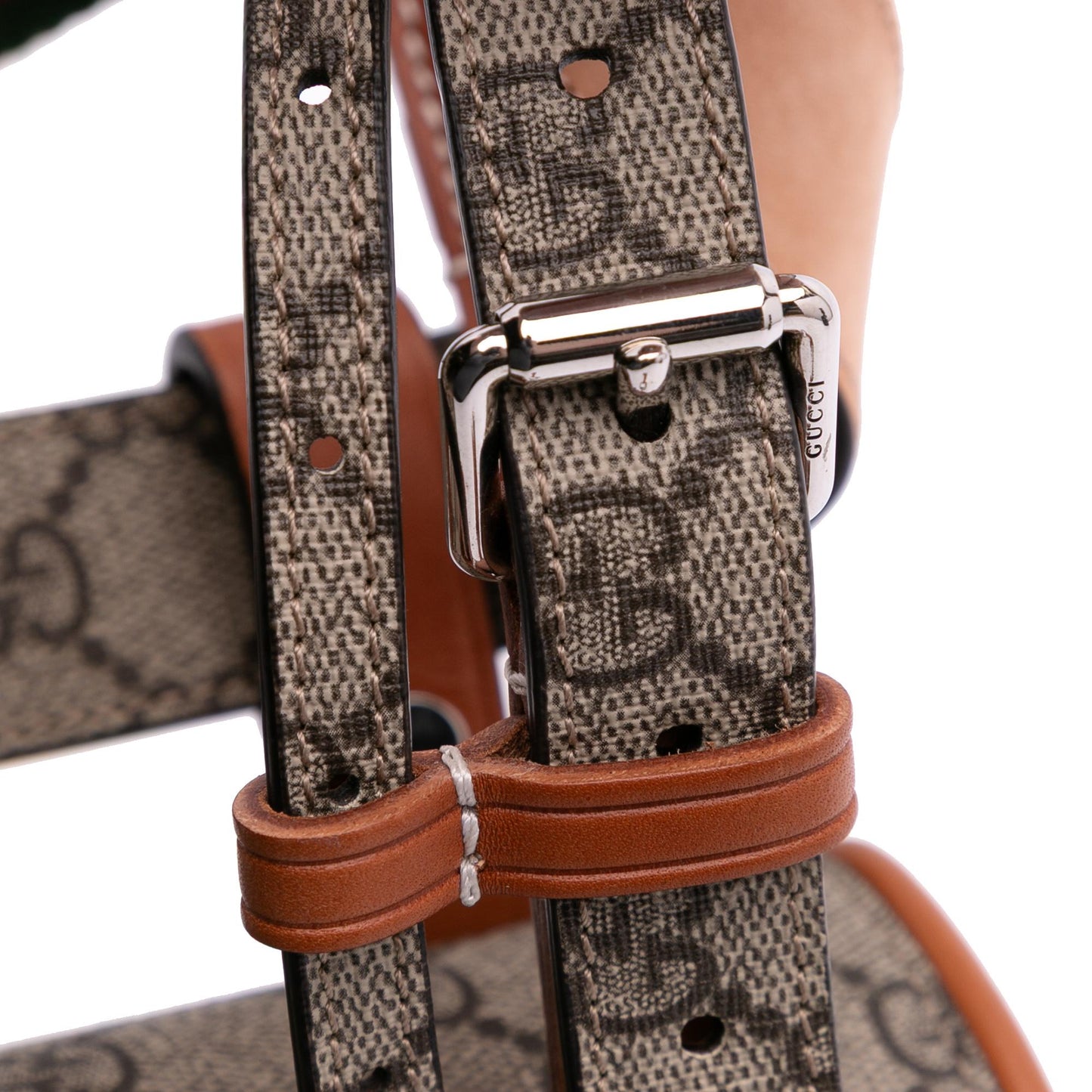 Gucci Mini GG Supreme Web Bamboo 1947 Belt Bag