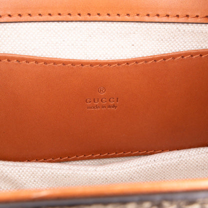 Gucci Mini GG Supreme Web Bamboo 1947 Belt Bag