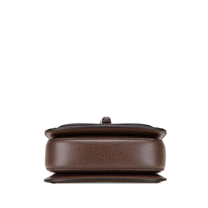 Gucci Mini Jumbo GG Canvas 1947 Bamboo Top Handle Bag