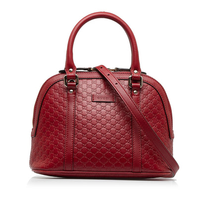 Gucci Mini Microguccissima Dome Satchel (SHG-wWUzJF)