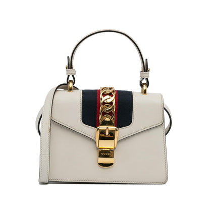 Gucci Mini Sylvie Satchel (SHG-fpc7UW)