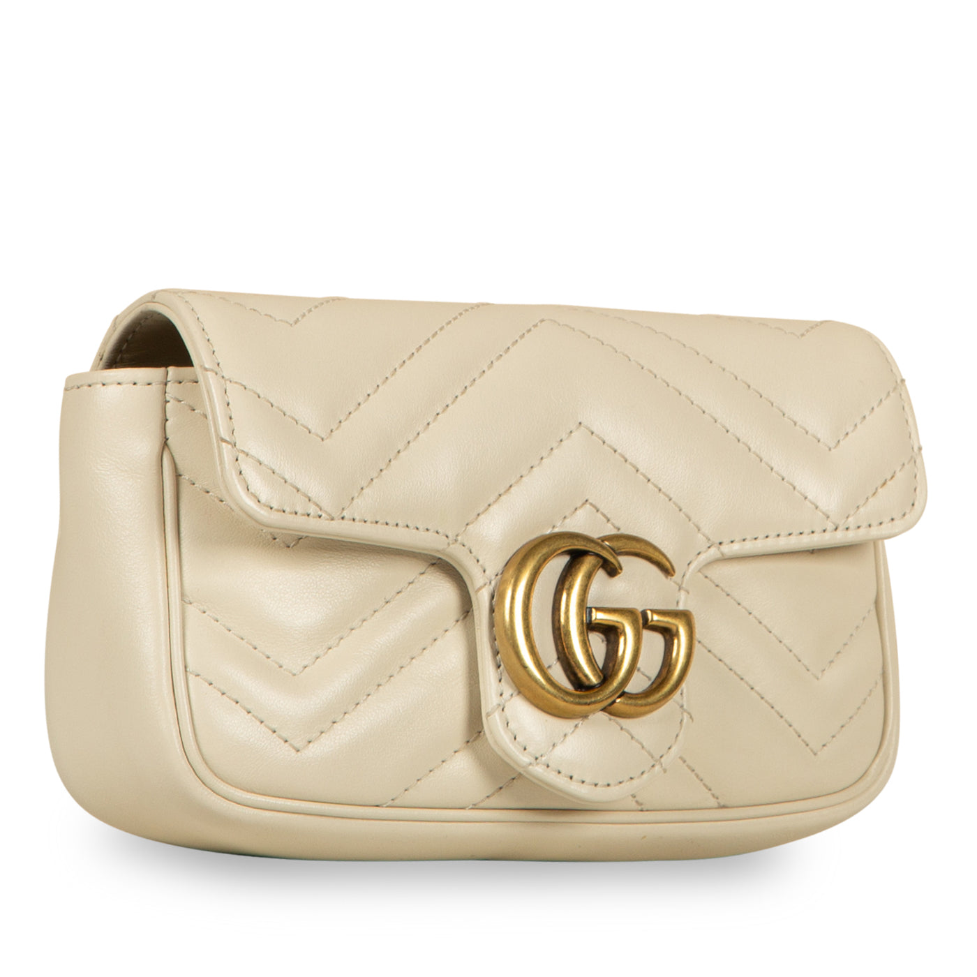 Gucci Super Mini Marmont - White