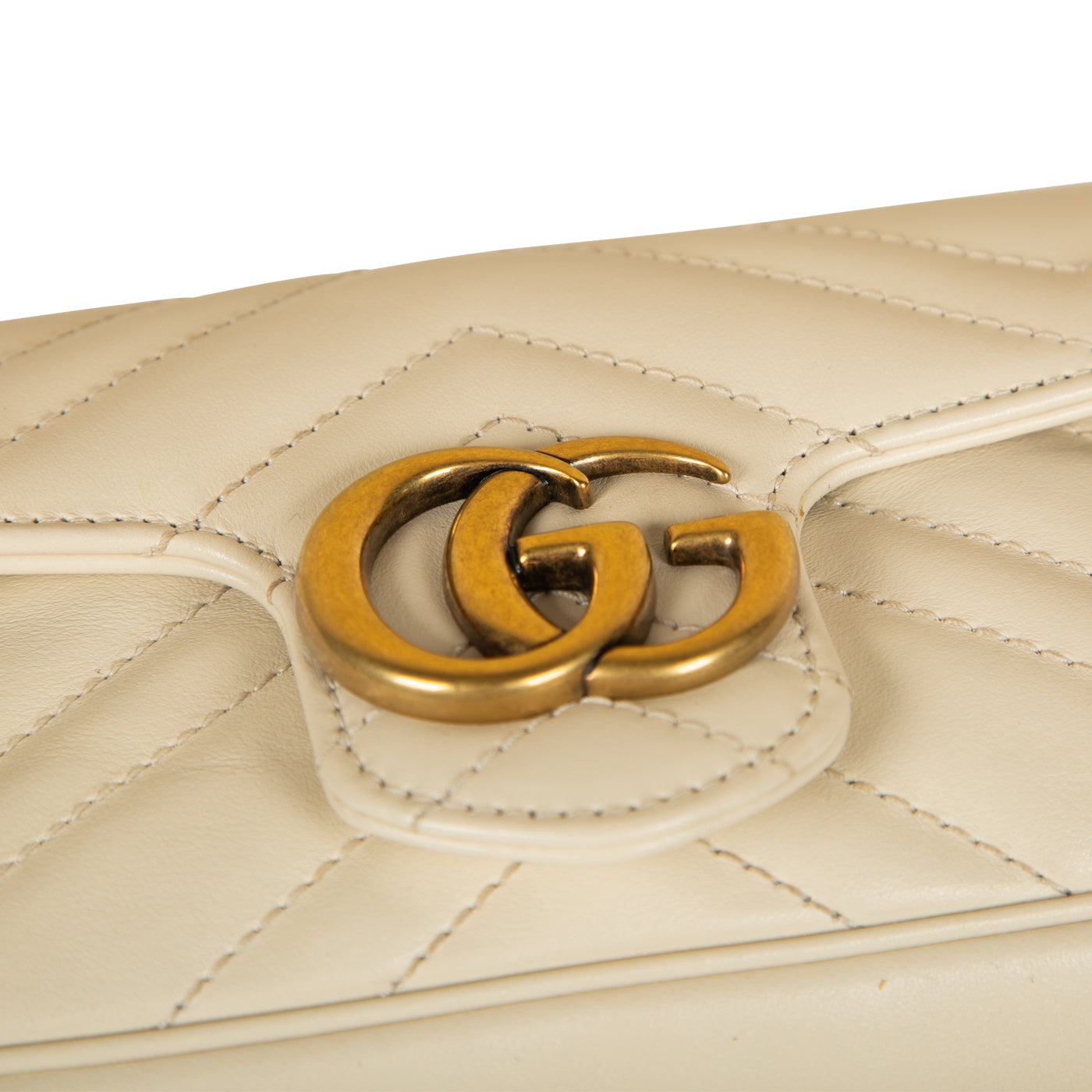 Gucci Super Mini Marmont - White