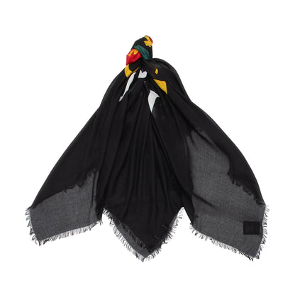 Gucci Modal Silk Logo Interlocking G Web 140cm Shawl (SHF-lHaF0Y)