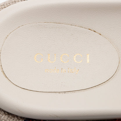 Gucci Multicolor GG Canvas Angelina Slide Platform Sandals - Size 6 / 36 (SHF-wjmixu)