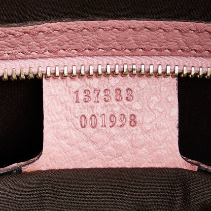 Gucci Nailhead Bamboo Handbag (SHG-InJ5MJ)