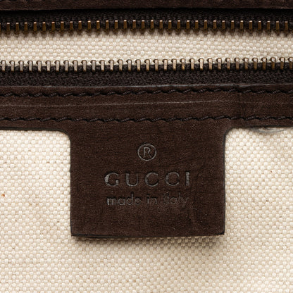 Gucci Nubuck Leather Ribot Clutch (SHF-ge9pTT)