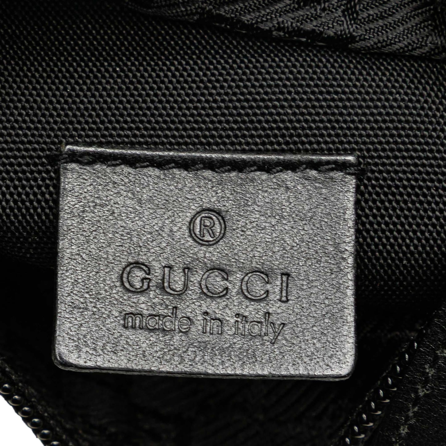 Gucci Nylon Double Pocket Belt Bag