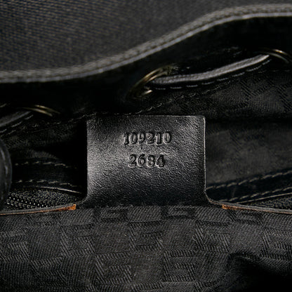 Gucci Nylon Drawstring Hobo Bag (SHG-wMVys5)