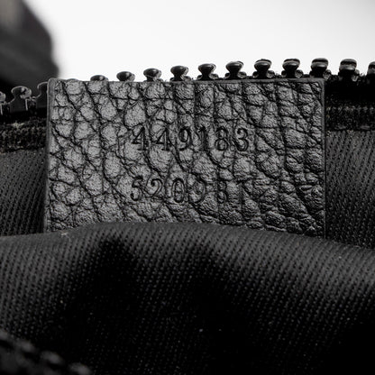 Gucci Nylon Monogram Small Flat Messenger Bag (SHF-uRak7p)