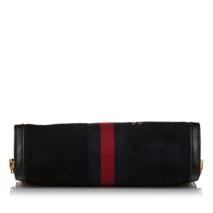 Gucci Ophidia Dragon Suede Crossbody Bag (SHG-34212)