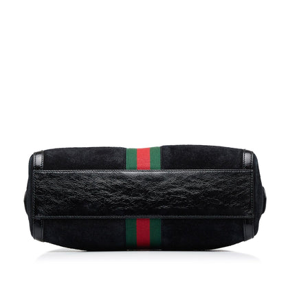 Gucci Ophidia Suede Satchel (SHG-rEIFLW)