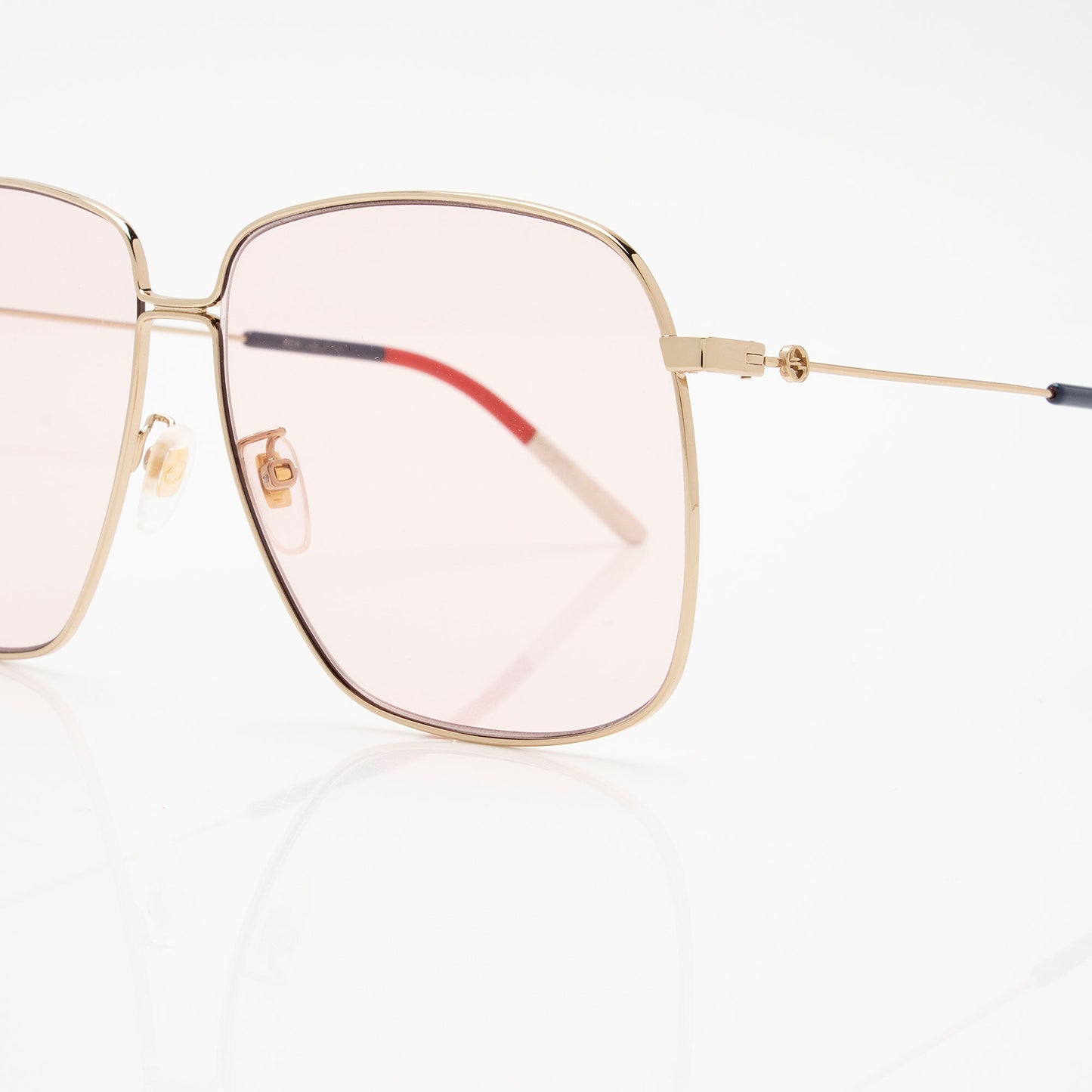 Gucci Oversize Square Sunglasses (SHF-xZzZPF)