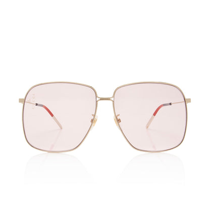 Gucci Oversize Square Sunglasses (SHF-xZzZPF)